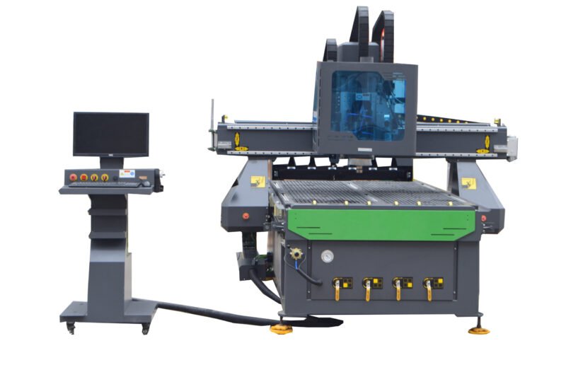 ATC CNC With Oscillating Knife Cutting Head