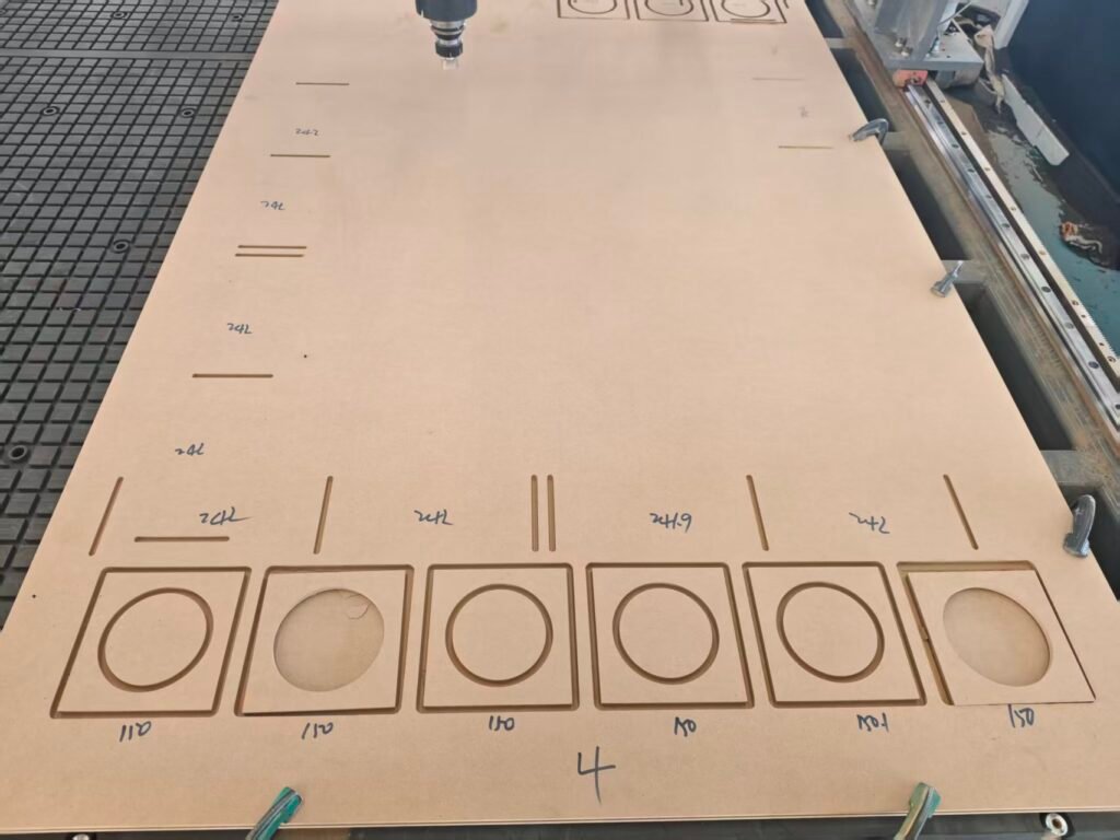 Finished strictly working testing for 4 sets of nesting cnc router ...
